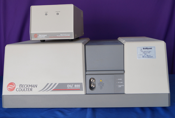 Bioniquest Lab Services Inc. Beckman Coulter DU-800 - Bioniquest Lab ...